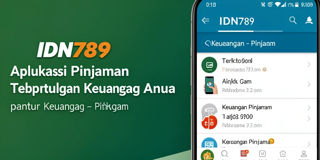 Antarmuka pengguna IDN789 yang sederhana dan mudah dipahami.