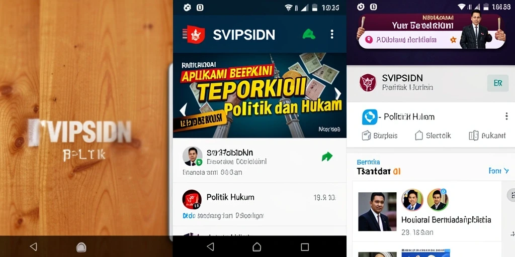 Tampilan antarmuka SVIPSIDN yang modern dan user-friendly.